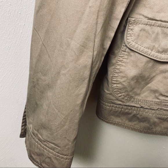Esprit Jacket.  Tan.  Sz  8. - Picture 6 of 16